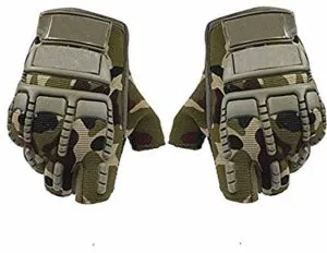 AutokraftZ Half Finger Motorcycle Gloves Large Green Rs 311 amazon dealnloot