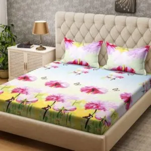 Bombay Dyeing 160 TC Polycotton Double Printed Rs 289 flipkart dealnloot