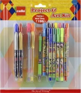 Cello Project and Art Stationery Set Pack Rs 109 flipkart dealnloot