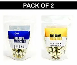 Chewers Lamb Mutton Spiral Twirl Munchies Stick Rs 137 amazon dealnloot