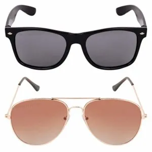 Criba Gradient Wayfarer Unisex Sunglasses pknk gol Rs 100 amazon dealnloot