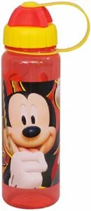 Disney Mickey Plastic Sipper Bottle 550ml Orange Rs 99 amazon dealnloot