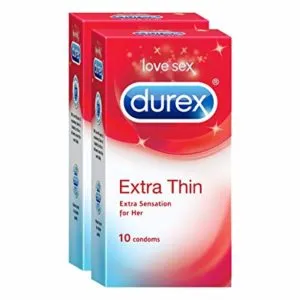 Durex Condoms 10 Count Pack of 2 Rs 198 amazon dealnloot