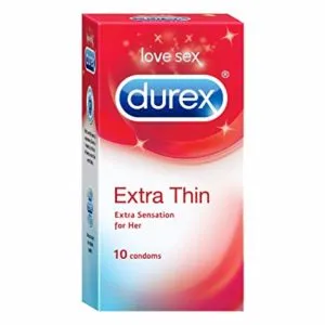 Durex Condoms Extra Thin 10 Count Rs 99 amazon dealnloot