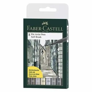 Faber Castell Pitt Artist Pen Set Pack Rs 255 amazon dealnloot