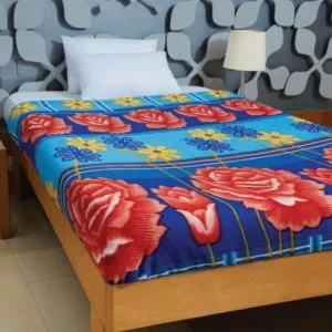 Flipkart SmartBuy Floral Single Fleece Blanket Polyester Rs 99 flipkart dealnloot