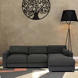 Furny Chapman FHD3065 Four Seater Sofa Grey Rs 15799 amazon dealnloot
