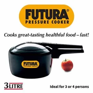 Hawkins Futura Hard Anodised Pressure Cooker 3 Rs 2636 amazon dealnloot