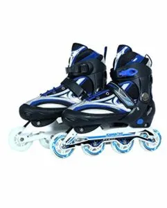 Kamachi Adjustable Inline Skates For Youngsters Kids Rs 1203 amazon dealnloot