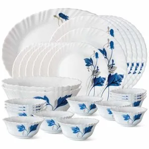 Larah by Borosil Ageria Opalware Dinner Set Rs 1652 amazon dealnloot