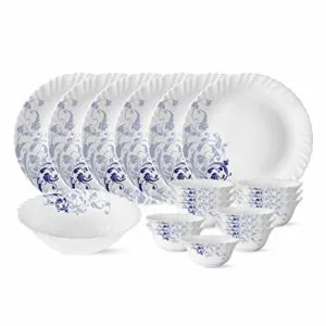 Larah by Borosil Blue Eve Silk Series Rs 699 amazon dealnloot