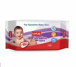LuvLap Paraben Free Baby Wipes for Sensitive Rs 99 amazon dealnloot