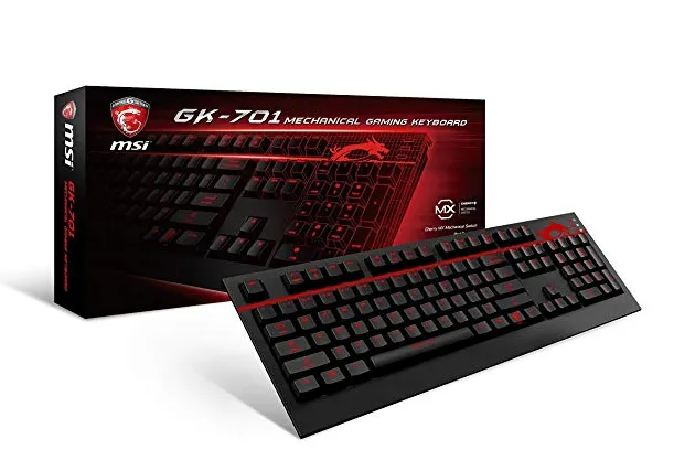 MSI S11-04US220-CL4 USB 2.0 Backlit Mechanical Gaming Keyboard