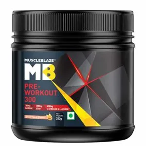 MuscleBlaze Pre Workout 300 0 55 lb Rs 745 amazon dealnloot