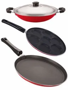 Nirlon Non Stick Odor Free 3 Piece Rs 471 amazon dealnloot