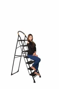 PARASNATH Back Heavy Folding Ladder With Wide Rs 1139 amazon dealnloot