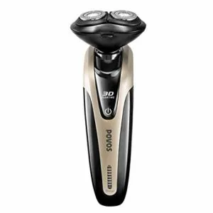 POVOS PW926 Rotary Shaver Yellow Rs 548 amazon dealnloot