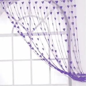 Pindia 6 feet Set of 2 Purple Rs 179 amazon dealnloot