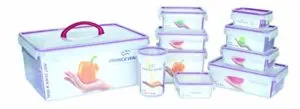 Princeware Plastic Click and Seal Rectangle and Rs 666 amazon dealnloot