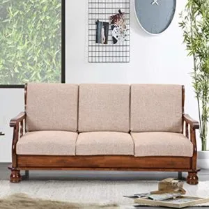 Royaloak Rocky Three Seater Sofa Brown Rs 10449 amazon dealnloot