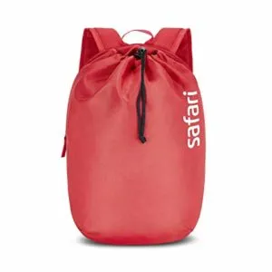 SAFARI 15 Ltrs Cherry Red Casual Backpack Rs 261 amazon dealnloot