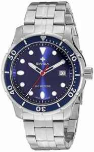 SWIZA Swiss Quartz Tetis Diver Date Blue Rs 6950 amazon dealnloot