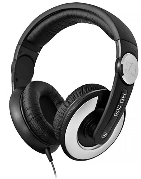 Sennheiser HD 205 II Closed Back Around Over-Ear Stereo Headphone