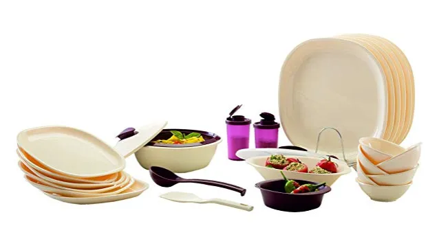 Signoraware Square Dinner Set, 29-Pieces