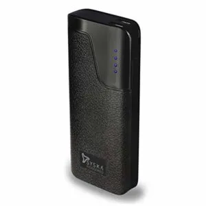 Syska Power Vault100 10000mAH Lithium Ion Black Rs 499 amazon dealnloot