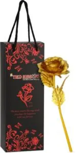 TIED RIBBONS Artificial Flower Gift Set Rs 49 flipkart dealnloot