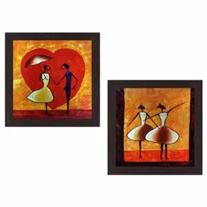 Wens Womenfolk s Carrying Water Wall Hanging Rs 110 amazon dealnloot