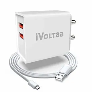iVoltaa FuelPort 2 4A Dual 2 Port Rs 199 amazon dealnloot