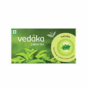 Amazon Brand Vedaka Green Tea Natural 25 Rs 55 amazon dealnloot