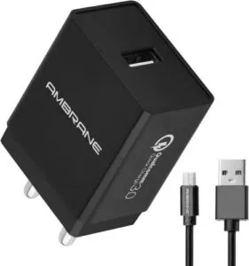 Ambrane AQC 56 3 A Mobile Charger Rs 279 flipkart dealnloot