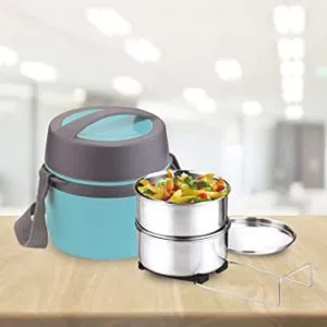 Asian Plastowares Happy Meal Stainless Steel Vacuum Rs 296 amazon dealnloot