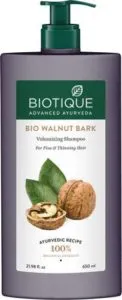 Biotique Bio Walnut Bark Volumizing Shampoo 650 Rs 279 flipkart dealnloot