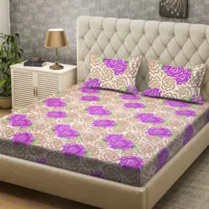 Bombay Dyeing 136 TC Polyester Double Floral Rs 249 flipkart dealnloot