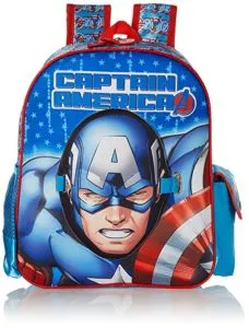 Captain America EVA 3D Mask School Bag Rs 446 amazon dealnloot