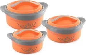 Cello Hot Feast Pack of 3 Thermoware Rs 474 flipkart dealnloot