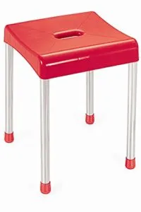 Cello Iris Stool Red Rs 403 amazon dealnloot