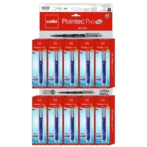 Cello Pointec Pro Gel Pen Pack of Rs 133 amazon dealnloot