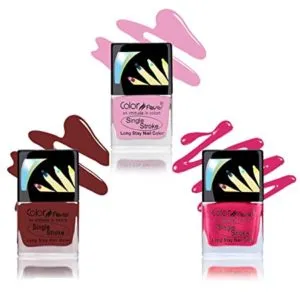 Color Fever Ultra Sparkle Nail Color Blush Rs 116 amazon dealnloot