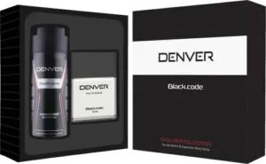 Denver Gift Pack Black Code Deo Perfume Rs 246 flipkart dealnloot