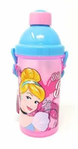 Disney Cinderella Princess Plastic Push Button Sipper Rs 56 amazon dealnloot