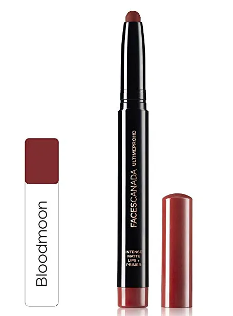 Faces Canada Ultime Pro HD Intense Matte Lips + Primer 1.4g Blood Moon (Red)