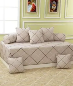 Flipkart SmartBuy Polycotton Abstract Diwan Set Rs 279 flipkart dealnloot