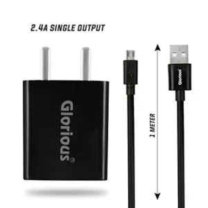 Glorious GE052400U04 Wall Charger 2 4A Fast Rs 149 amazon dealnloot