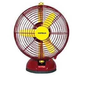 Havells Birdie 230mm Personal Fan Yellow and Rs 1270 amazon dealnloot