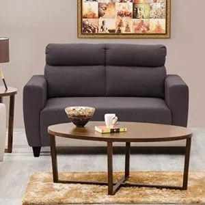 Home Centre Emily Fabric Sofa 2 Seater Rs 16000 amazon dealnloot