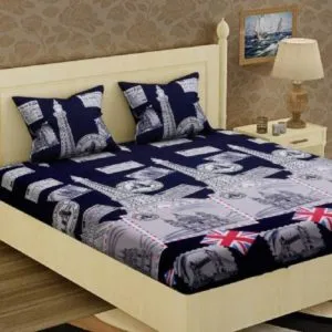 Home Garage 141 TC Microfiber Double 3D Rs 199 flipkart dealnloot